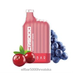 ELFBAR CR5000 jednokratni vape brusnica grožđa 0PZ0X271 - Elf Bar Hrvatska