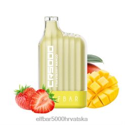 ELFBAR CR5000 jednokratni vape jagoda mango 0PZ0X275 - Elf Bar S Filterom
