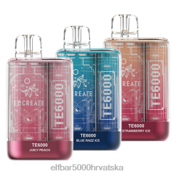 ELFBAR EBCREATE TE6000 paket za uzorkovanje višestruki okus 0PZ0X247 - Elf Bar Uređaj Okusi