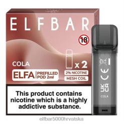 ELFBAR ELFA unaprijed napunjena mahuna (2 pakiranja) cola 0PZ0X109 - Elf Bar Cijena