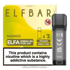 ELFBAR ELFA unaprijed napunjena mahuna (2 pakiranja) mango 0PZ0X118 - Elf Bar Uređaj Cijena