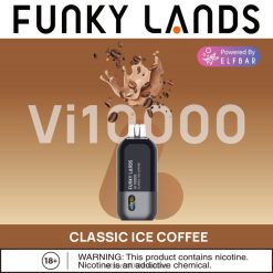 ELFBAR Funky Lands Vi10000 jednokratni vape klasična ledena kava 0PZ0X398 - Elf Bar Uređaj Cijena