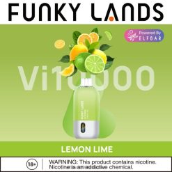 ELFBAR Funky Lands Vi10000 jednokratni vape limun limeta 0PZ0X392 - Elf Bar Okusi