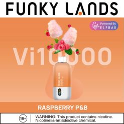 ELFBAR Funky Lands Vi10000 jednokratni vape malina p&b 0PZ0X395 - Elf Bar S Filterom
