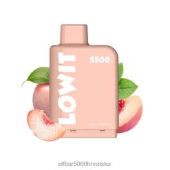 ELFBAR LOWIT 5500 unaprijed napunjena mahuna sočna breskva 0PZ0X380 - Elf Bar Gdje Kupiti