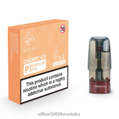 ELFBAR Mate 500 P1 prethodno napunjene mahune (2 pakiranja) led od višanja 0PZ0X156 - Elf Bar Okusi Nastavci