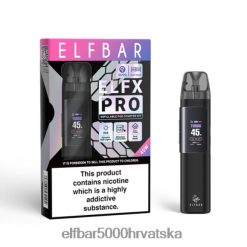 ELFBAR ELFX Pro Otvoreni Pod uređaj plavi 8RXT0T6 Elf Bar Uređaj Okusi